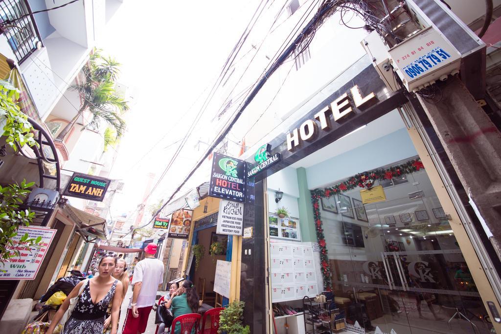 Ck Saigon Central Hotel Хошимин Экстерьер фото